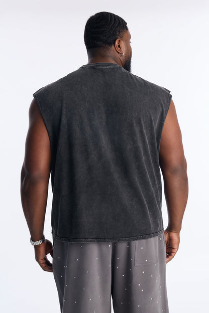Saint Illusion Muscle Tee - Black