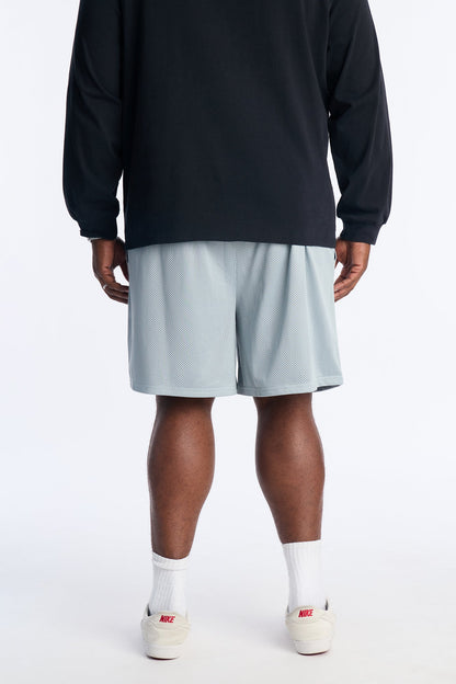 Angels Boulevard Mesh Short - Light Blue