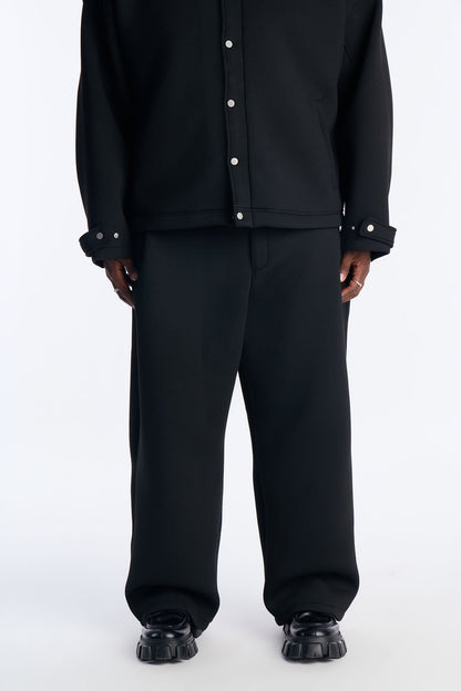 The Baggy Arclight Interlock Trouser - Black