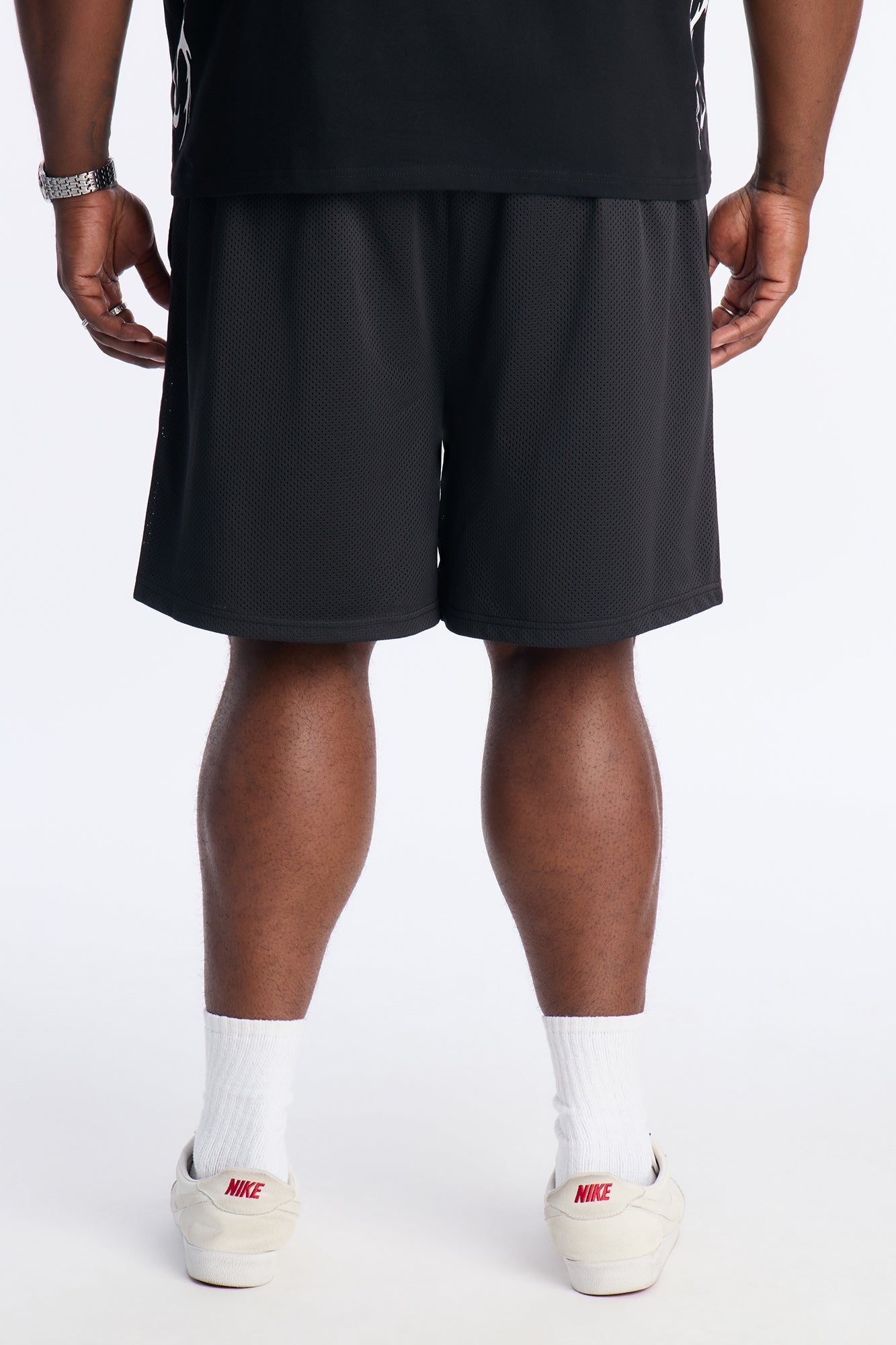 Midnight Anthem Graphic Mesh Short - Black/combo