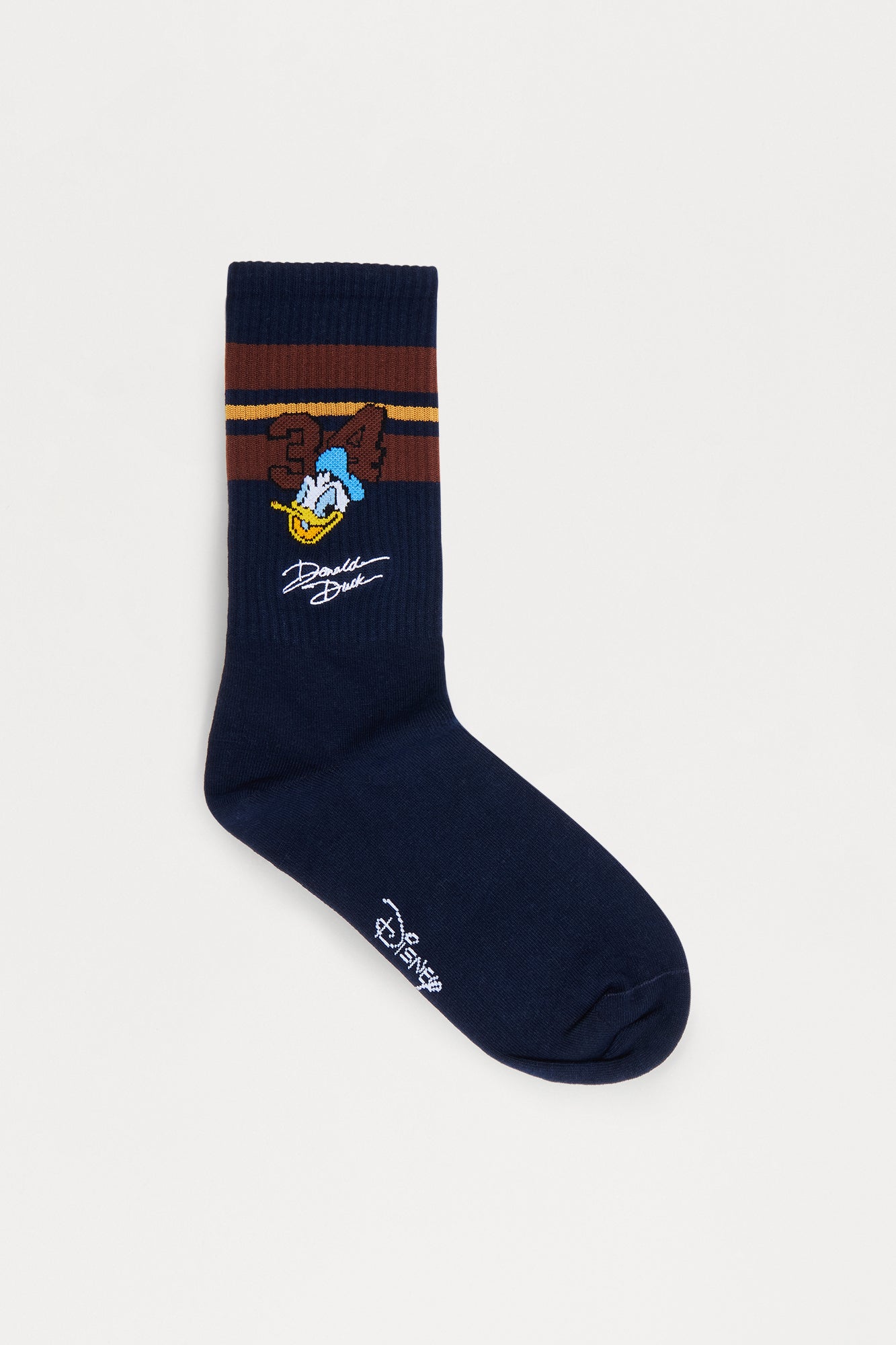 Disney Varsity Donald Crew Socks - Navy