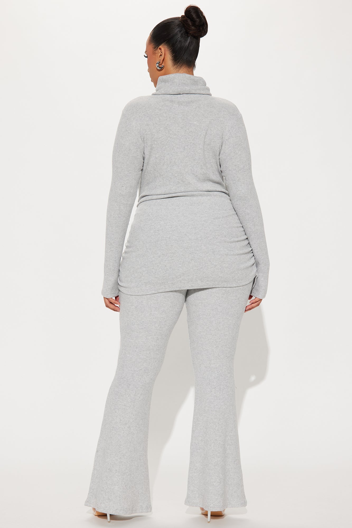 Cherise Pant Set - Heather Grey