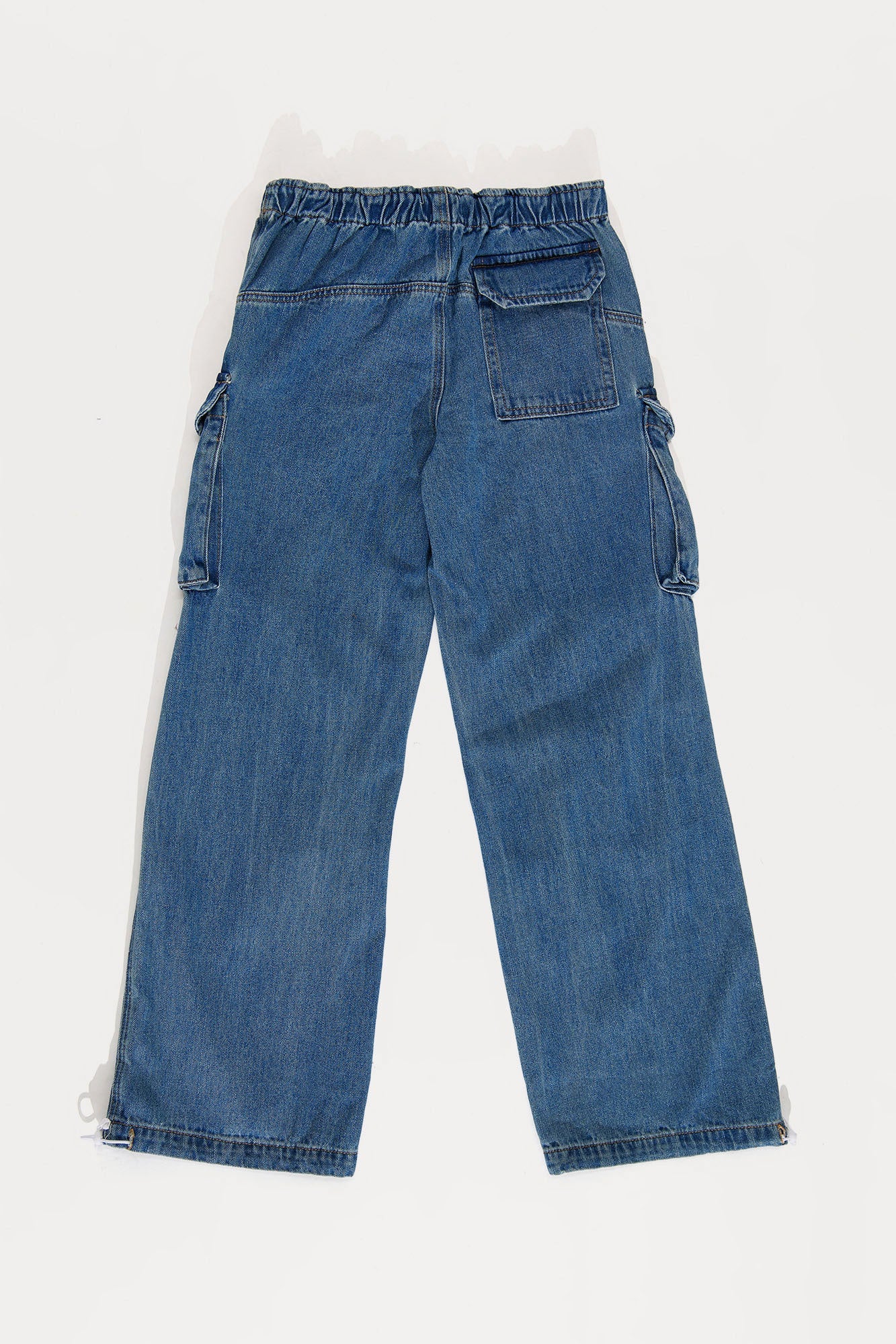 Mini So Relaxed Parachute Pant - Light Wash
