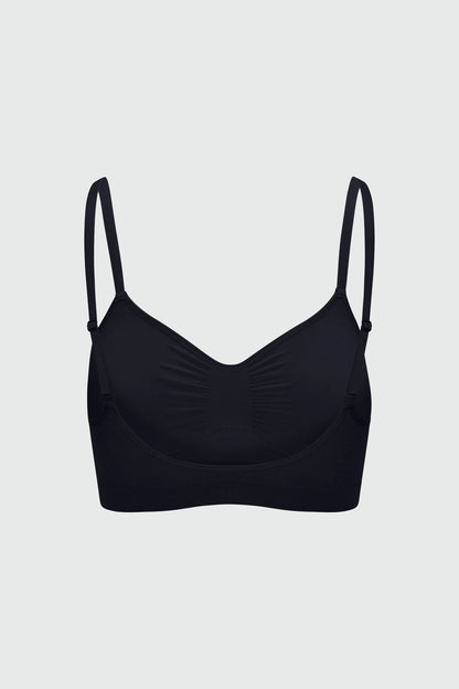 Nova Sculpt Seamless Strong Compression Bralette - Black
