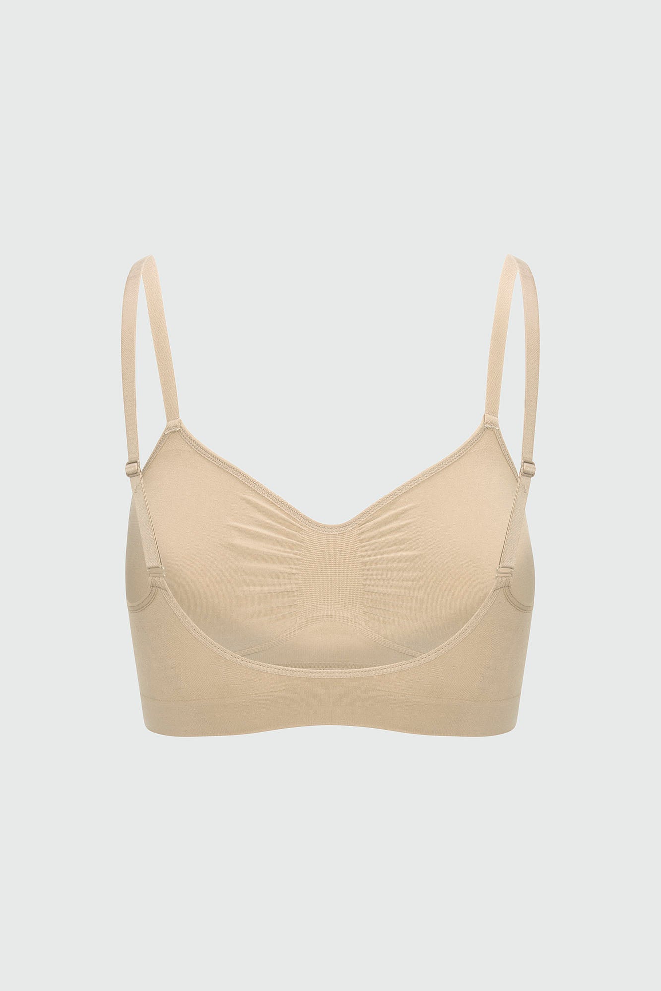 Nova Sculpt Seamless Strong Compression Bralette - Sand
