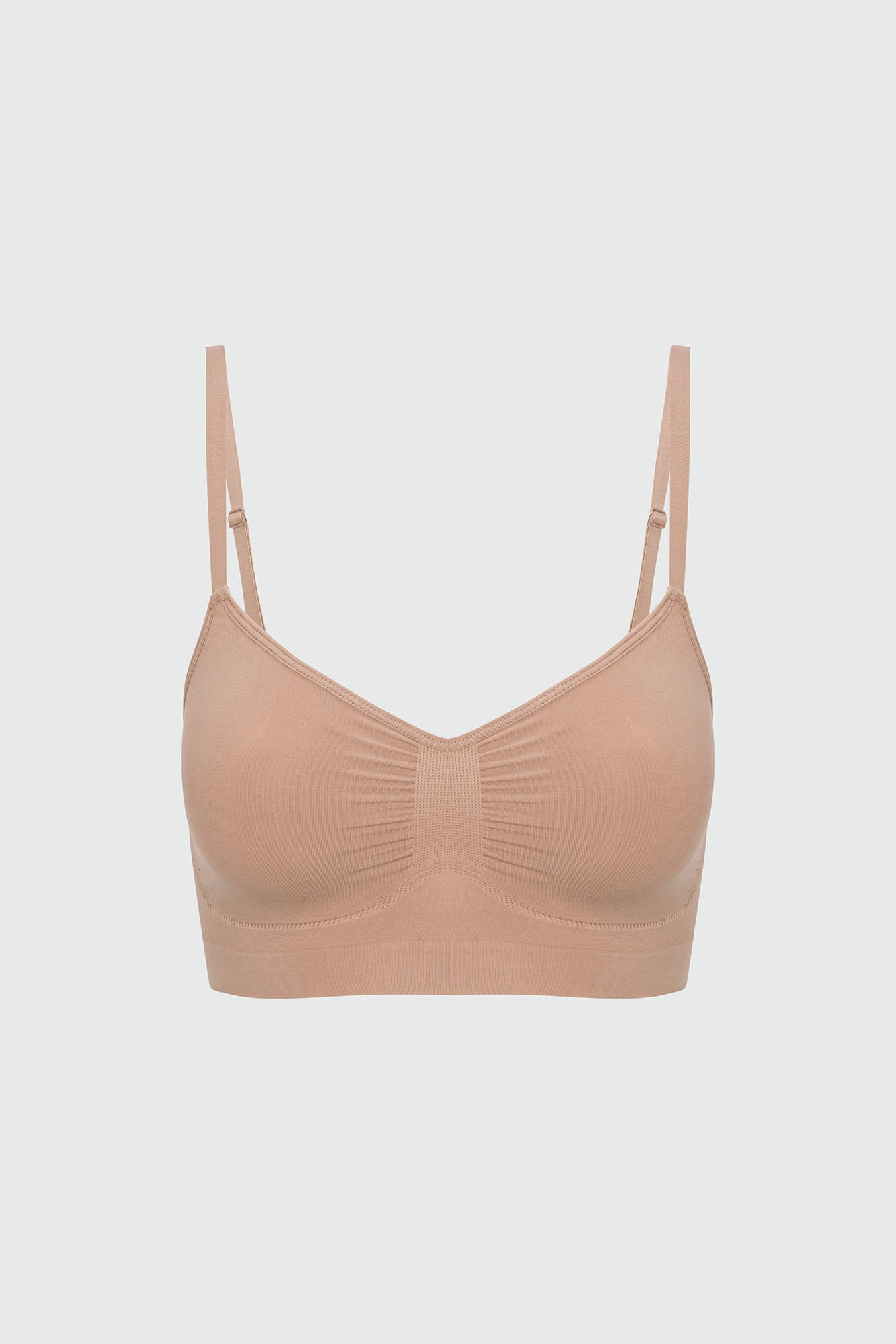Nova Sculpt Seamless Strong Compression Bralette - Nude