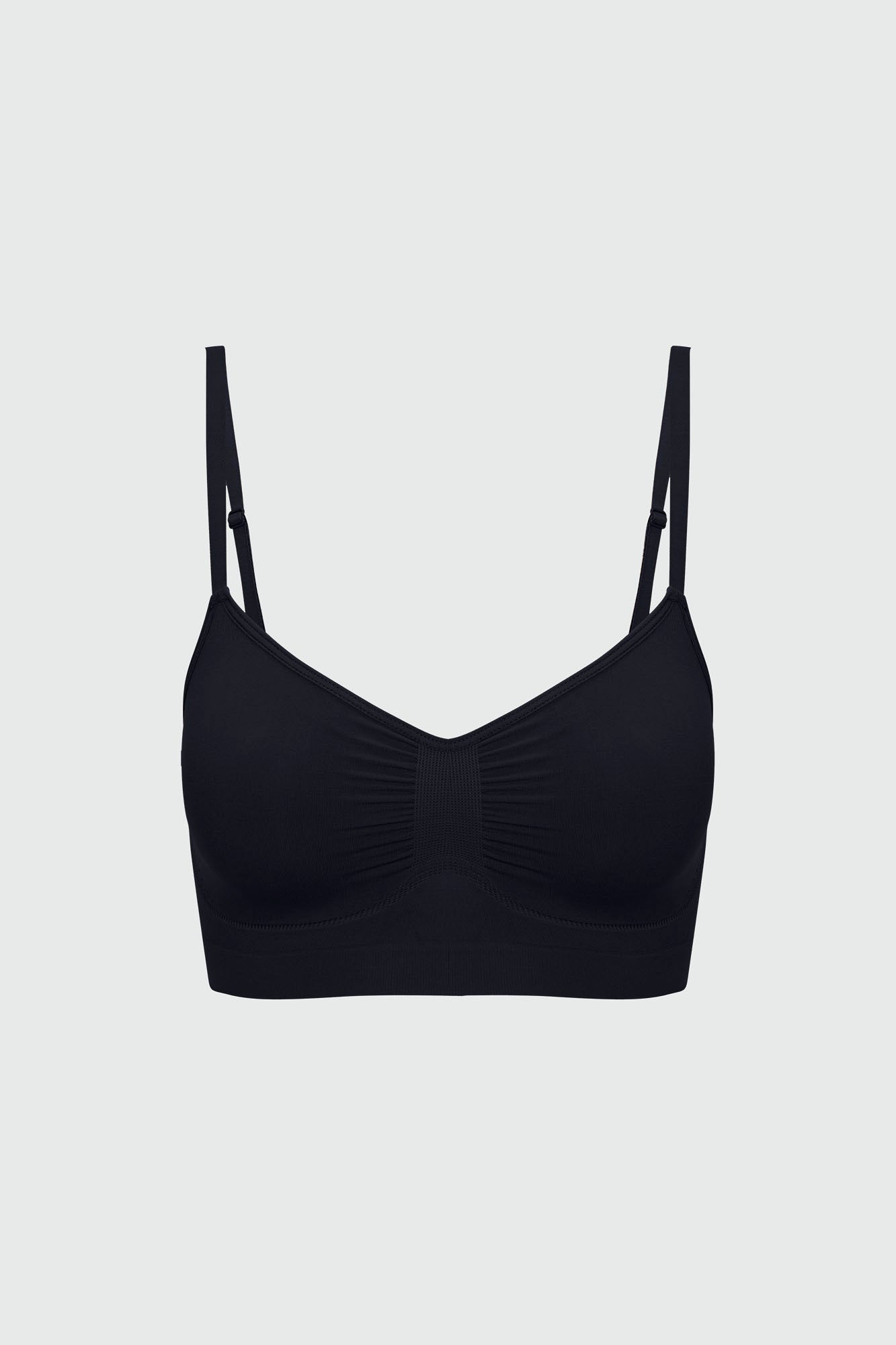 Nova Sculpt Seamless Strong Compression Bralette - Black