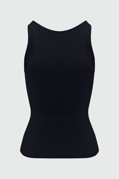 Nova Sculpt Seamless Strong Compression Shaping Tank - Black