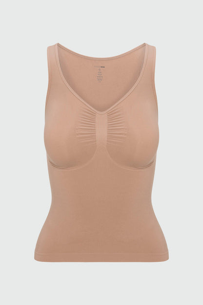Nova Sculpt Seamless Strong Compression Shaping Tank - Nude