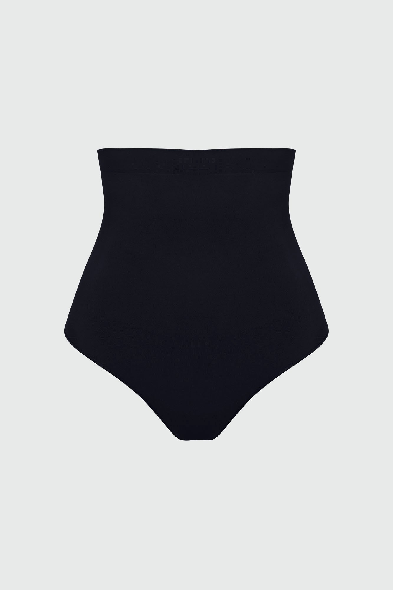 Nova Seamless Sculpt Strong Compression High Waisted Thong - Black