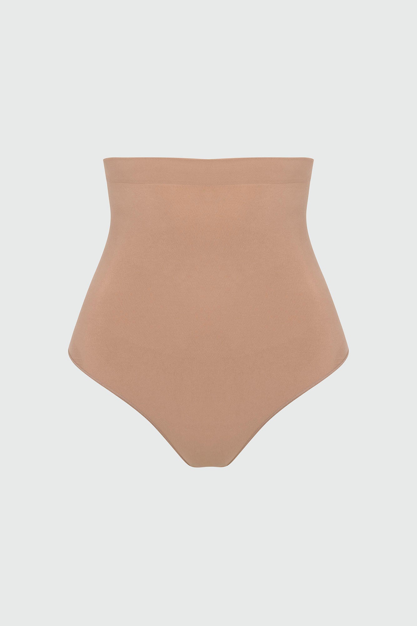 Nova Seamless Sculpt Strong Compression High Waisted Thong - Nude
