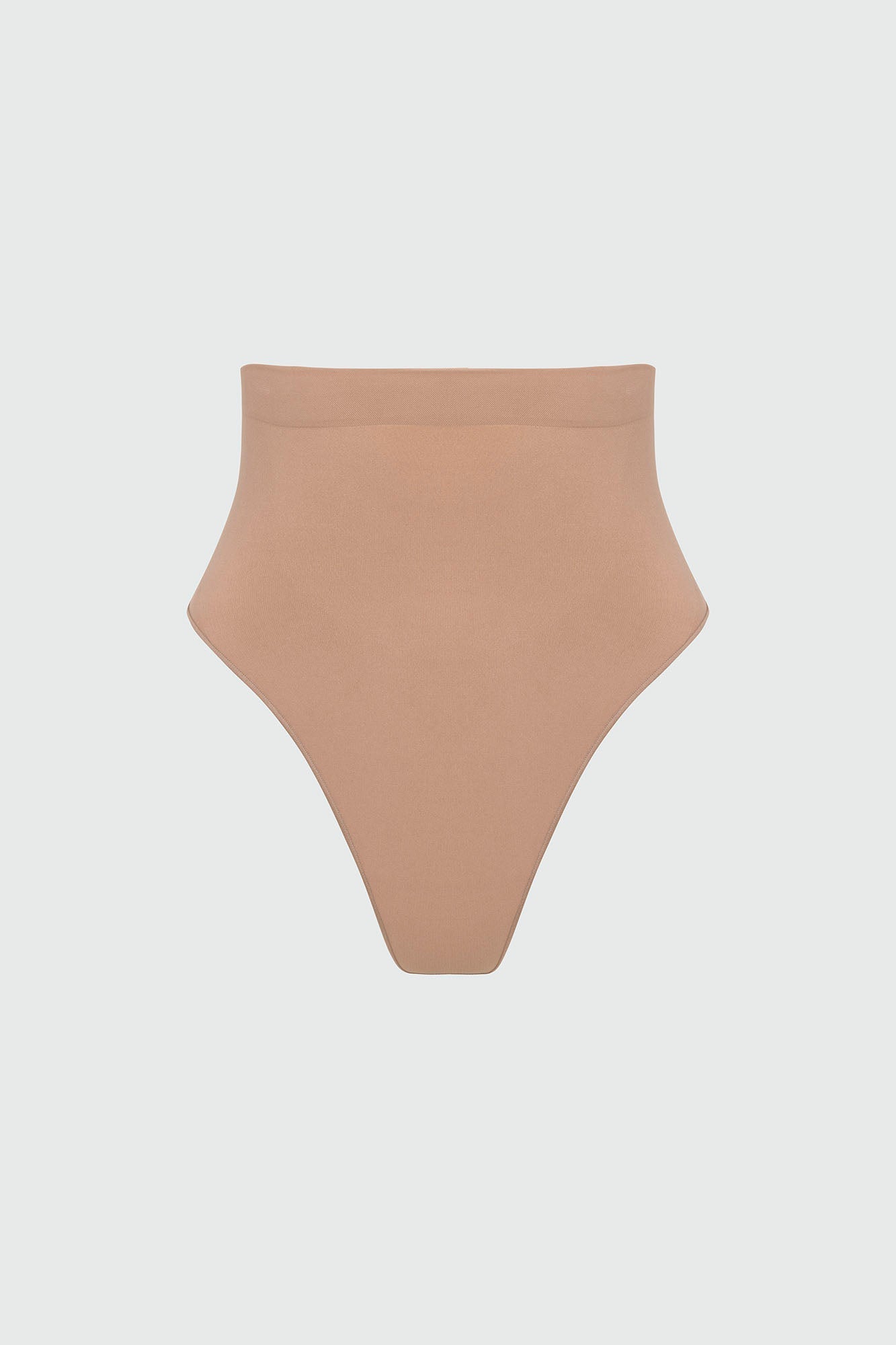 Nova Sculpt Seamless Strong Compression Mid Waist Thong - Nude