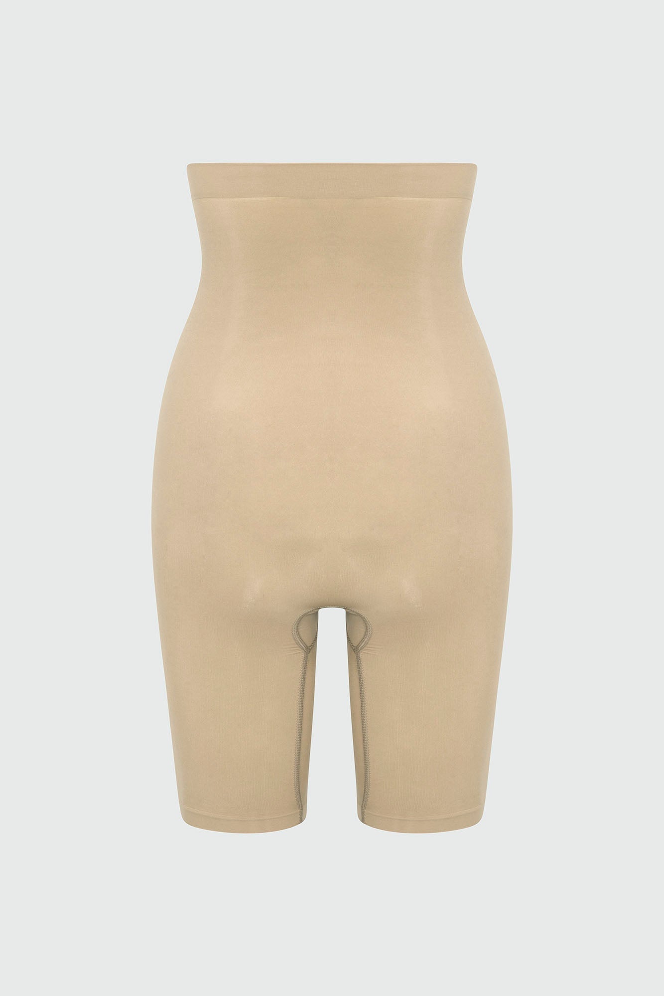Nova Sculpt Seamless Strong Compression High Waisted Thigh Shaper - Sand