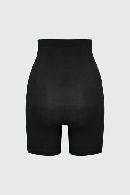 Nova Sculpt Seamless Strong Compression Thigh Shaper - Black