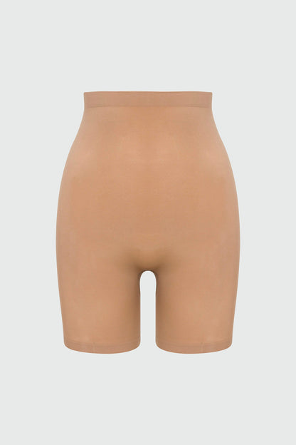 Nova Sculpt Seamless Strong Compression Thigh Shaper - Nude