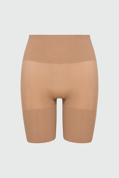Nova Sculpt Seamless Strong Compression Butt Lifting Thigh Shaper - Nude