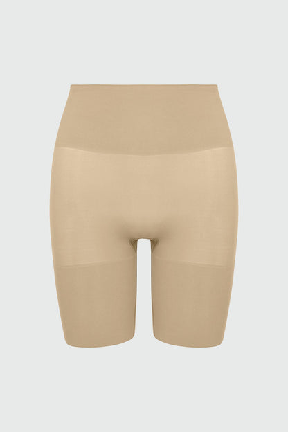 Nova Sculpt Seamless Strong Compression Butt Lifting Thigh Shaper - Sand