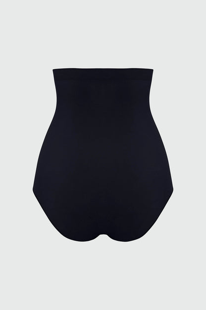 Nova Sculpt Seamless Strong Compression High Waisted Brief - Black