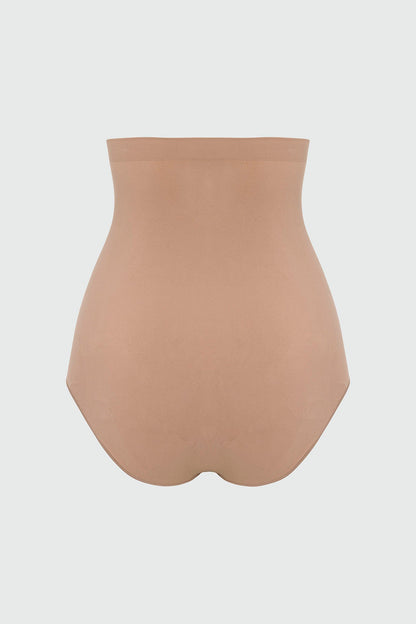 Nova Sculpt Seamless Strong Compression High Waisted Brief - Nude