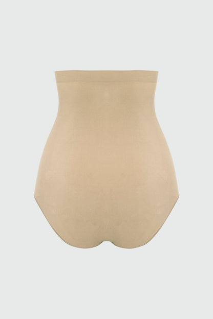 Nova Sculpt Seamless Strong Compression High Waisted Brief - Sand