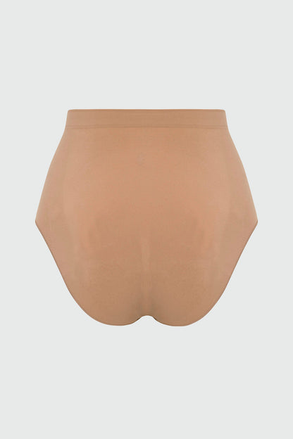 Nova Sculpt Seamless Strong Compression Mid Waist Brief - Nude