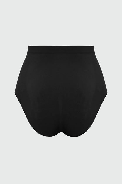 Nova Sculpt Seamless Strong Compression Mid Waist Brief - Black