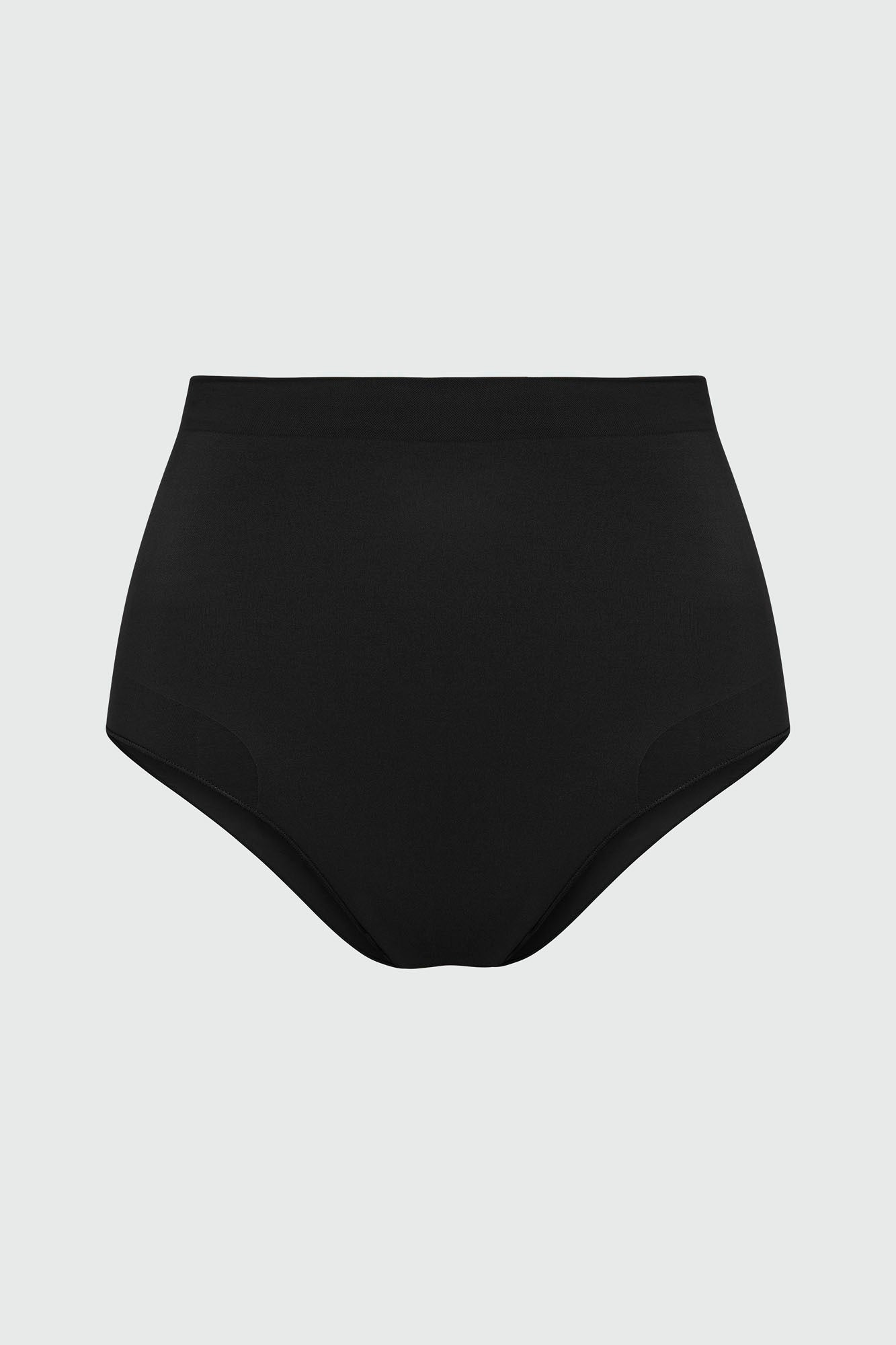 Nova Sculpt Seamless Strong Compression Mid Waist Brief - Black