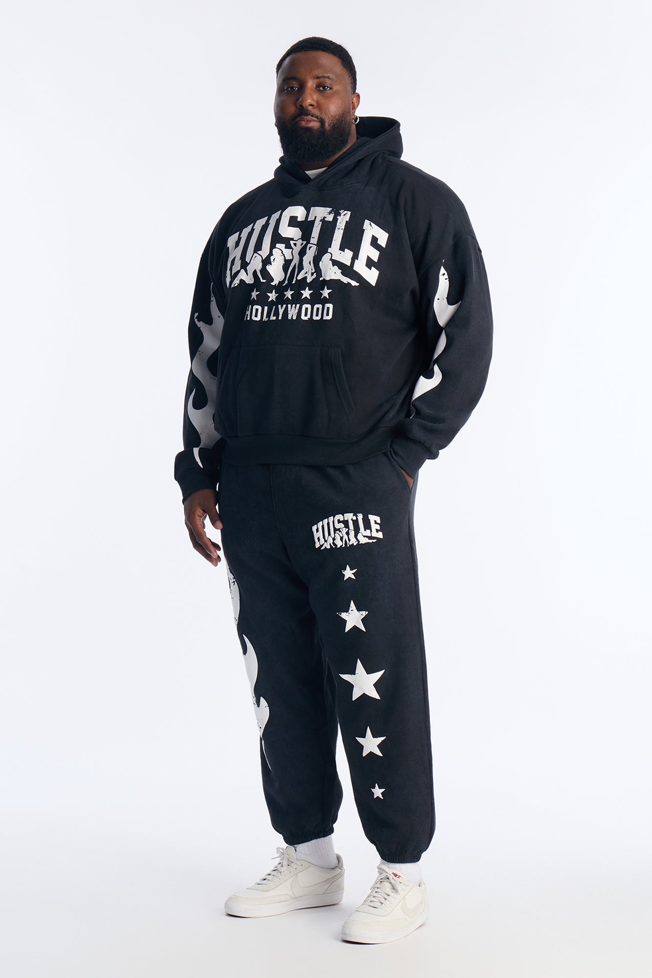 Hustle Hollywood Jogger - Black