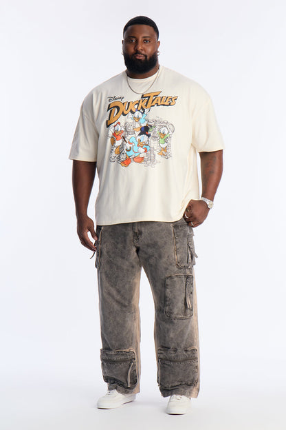 Disney Ducktales Boxy Short Sleeve Tee - Natural