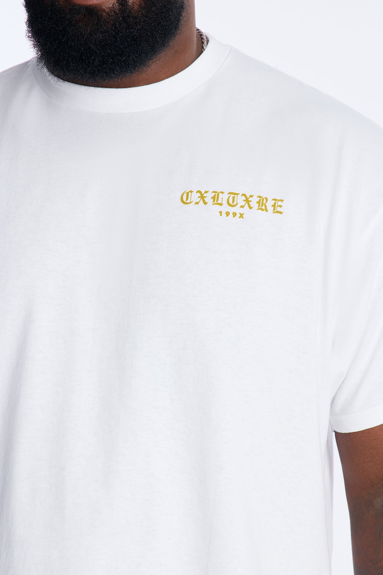 Risen From The Streets Bear Short Sleeve Tee - White