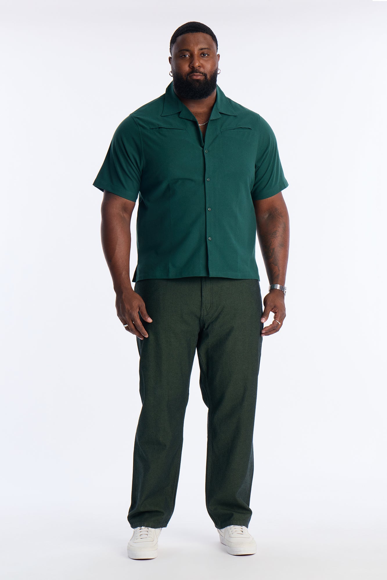 Frontier Fit Button Up Shirt - Emerald