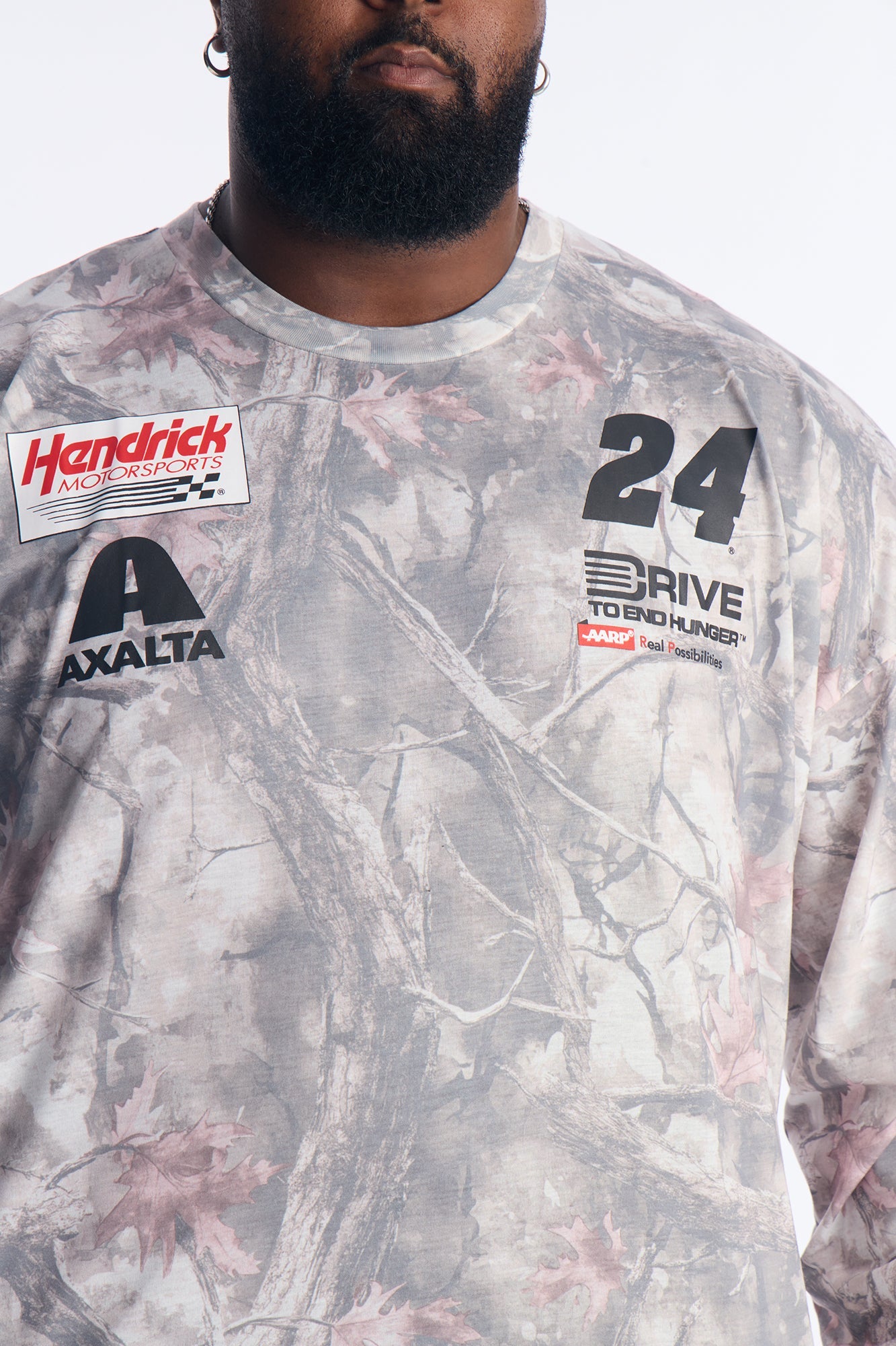 Jeff Gordon 24 Long Sleeve Tee - Camouflage