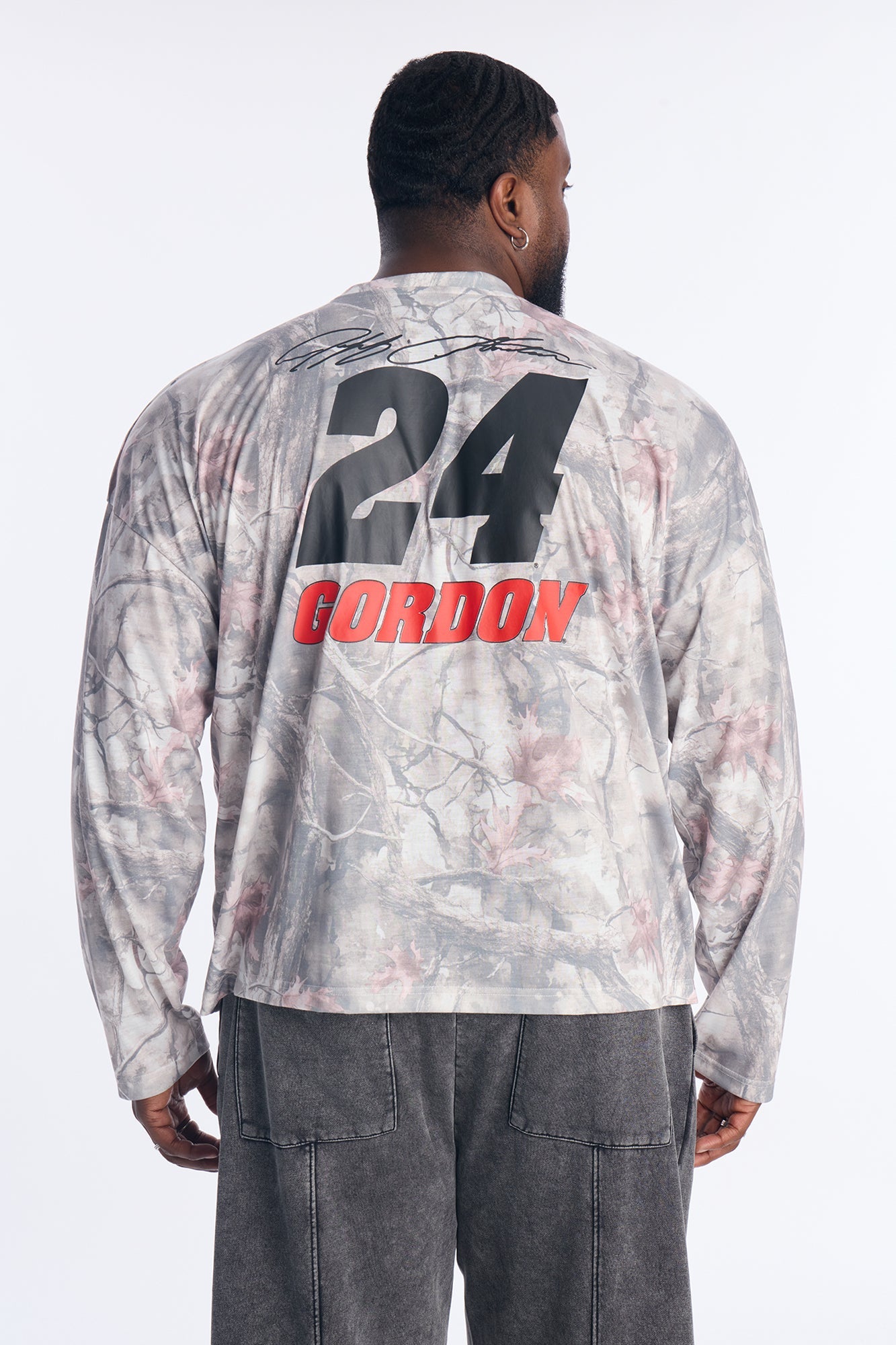 Jeff Gordon 24 Long Sleeve Tee - Camouflage
