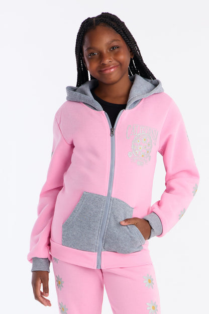 Mini California Girl Pant Set - Pink