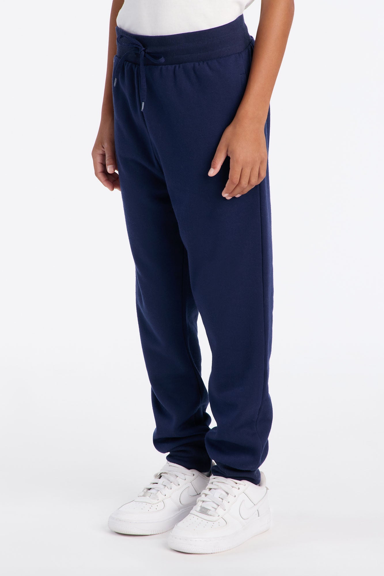 Mini Confidence Is Key Fleece Joggers - Navy