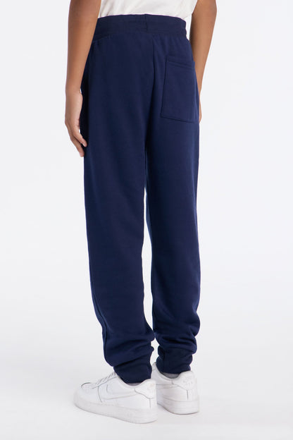 Mini Confidence Is Key Fleece Joggers - Navy