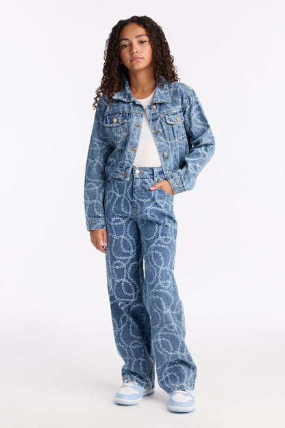Mini All About My Drip Jeans - Light Wash