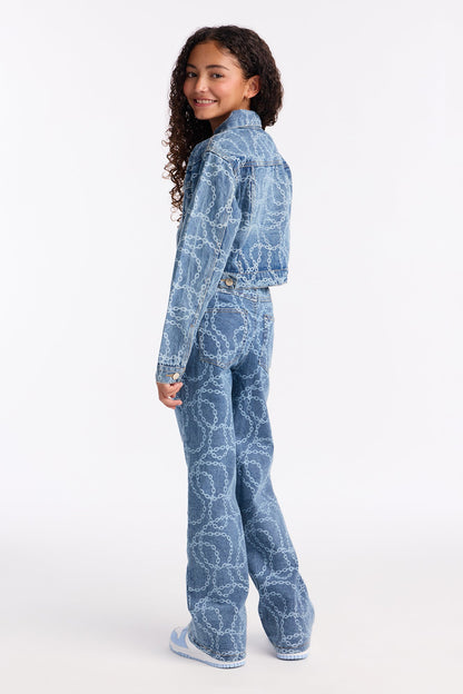 Mini All About My Drip Jeans - Light Wash