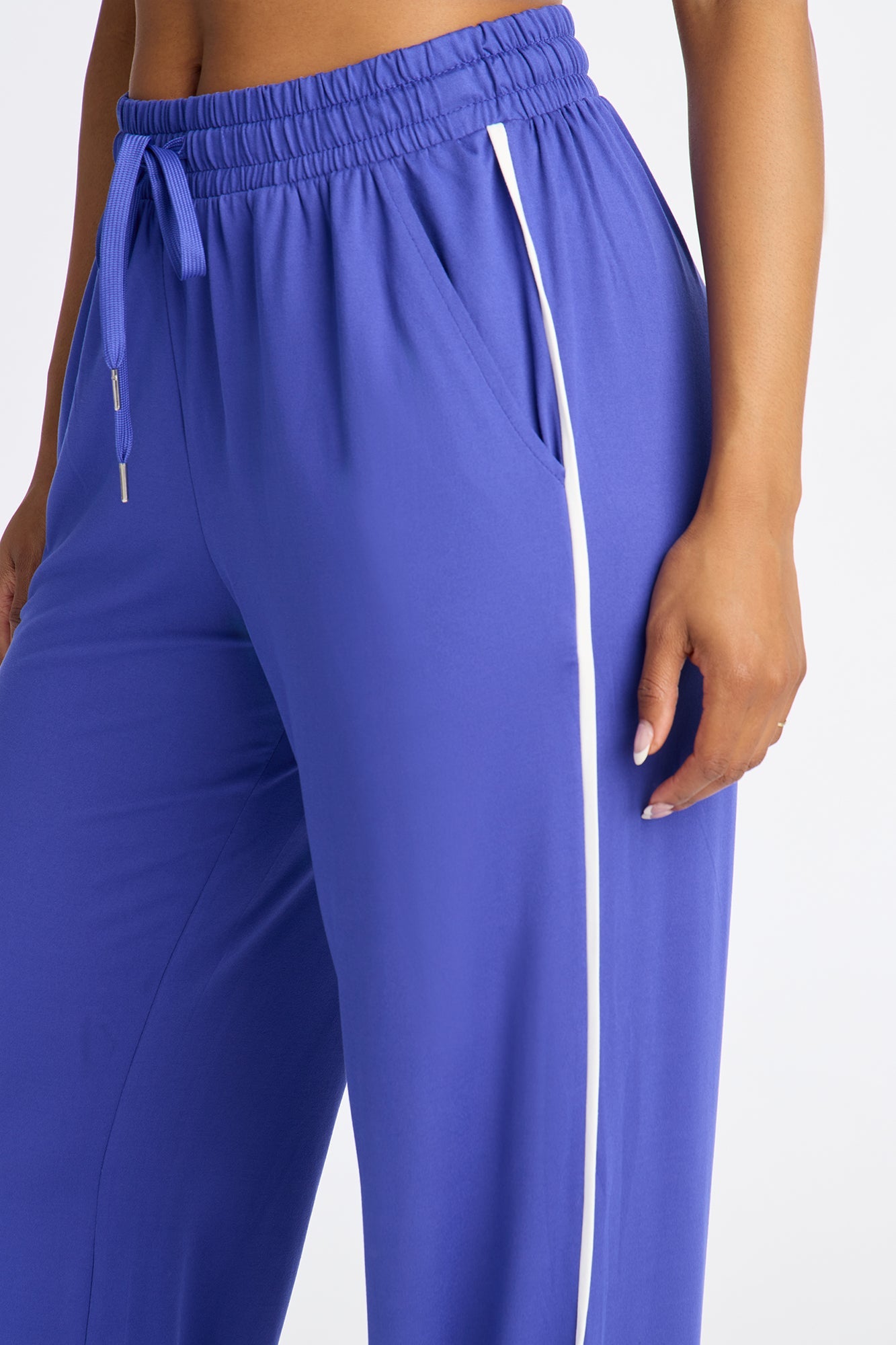 Lined Up Lounge Pant - Royal