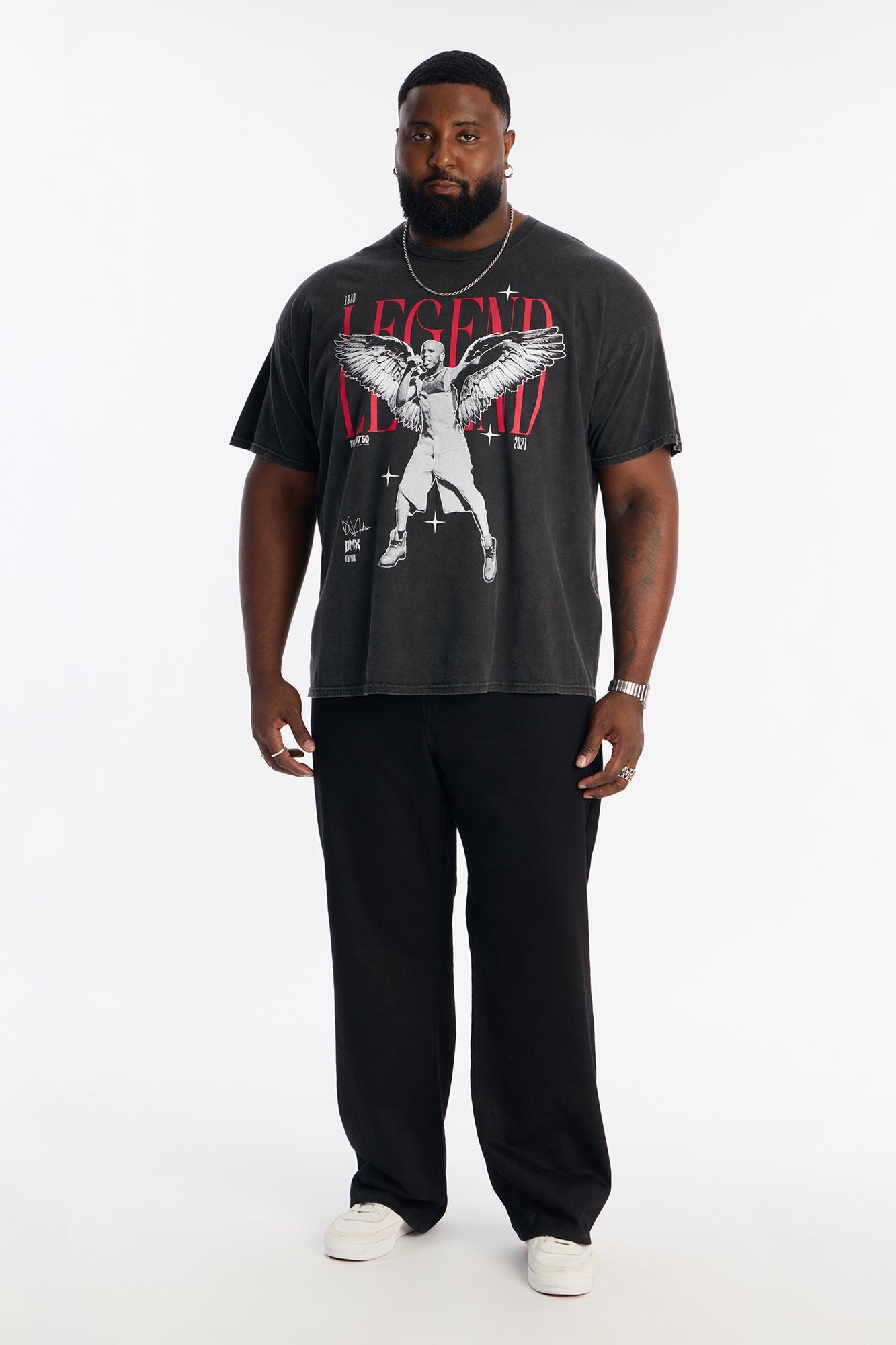 DMX Legend Short Sleeve Tee - Black Wash