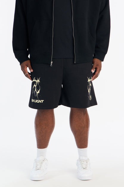 Low Light Sweatshorts - Black