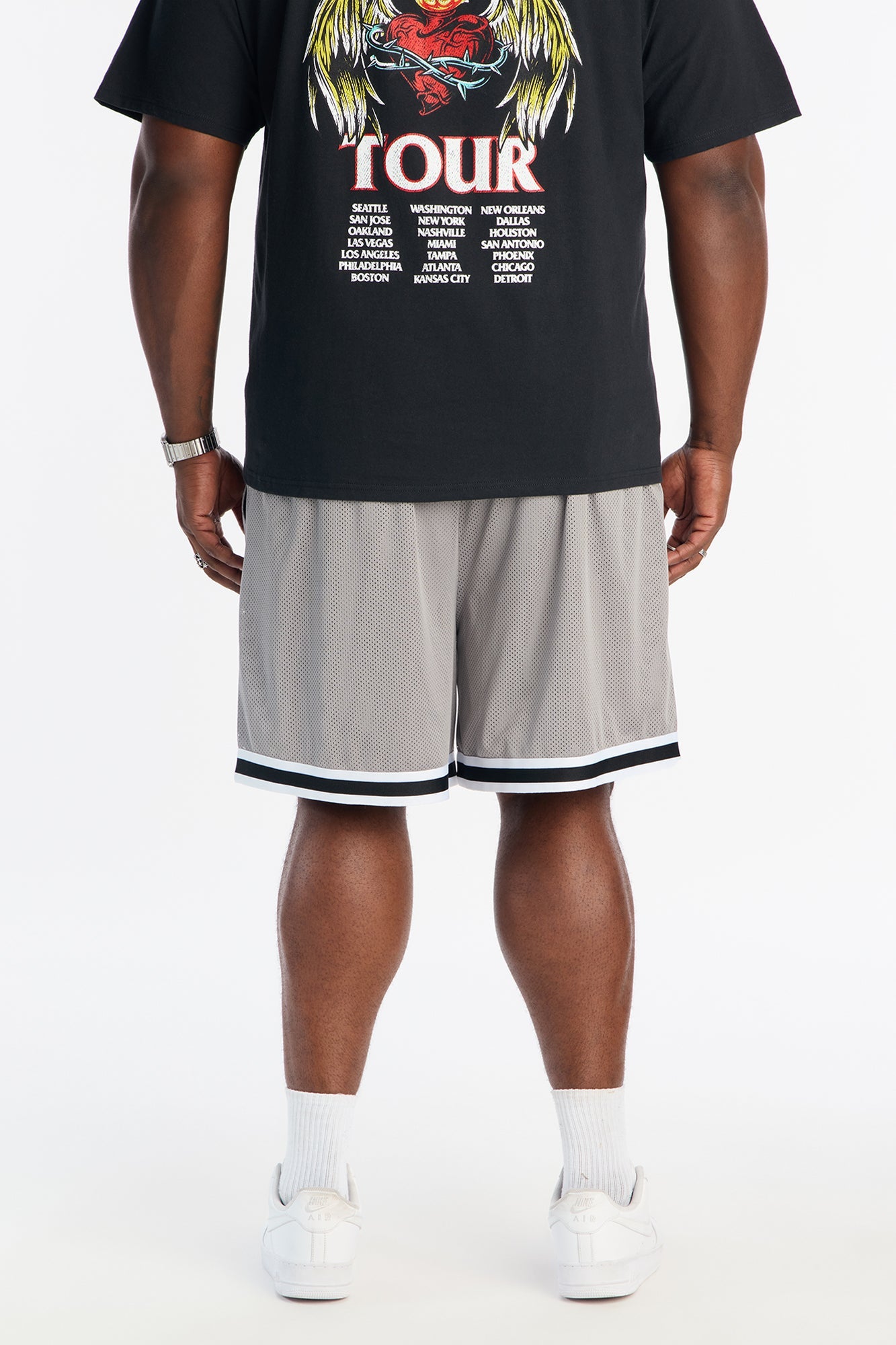 Redemption Legacy Mesh Short - Grey