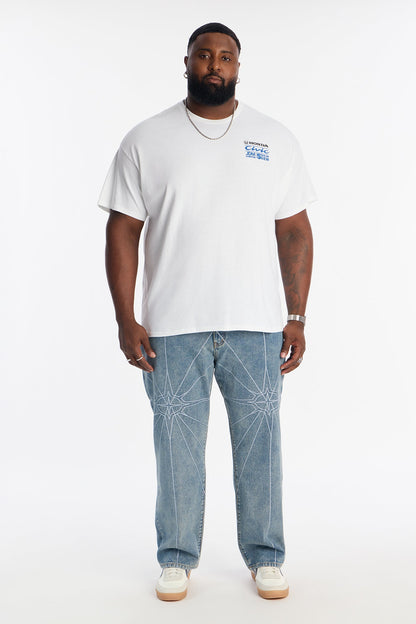 Honda Civic Hatchback JDM Short Sleeve Tee - White