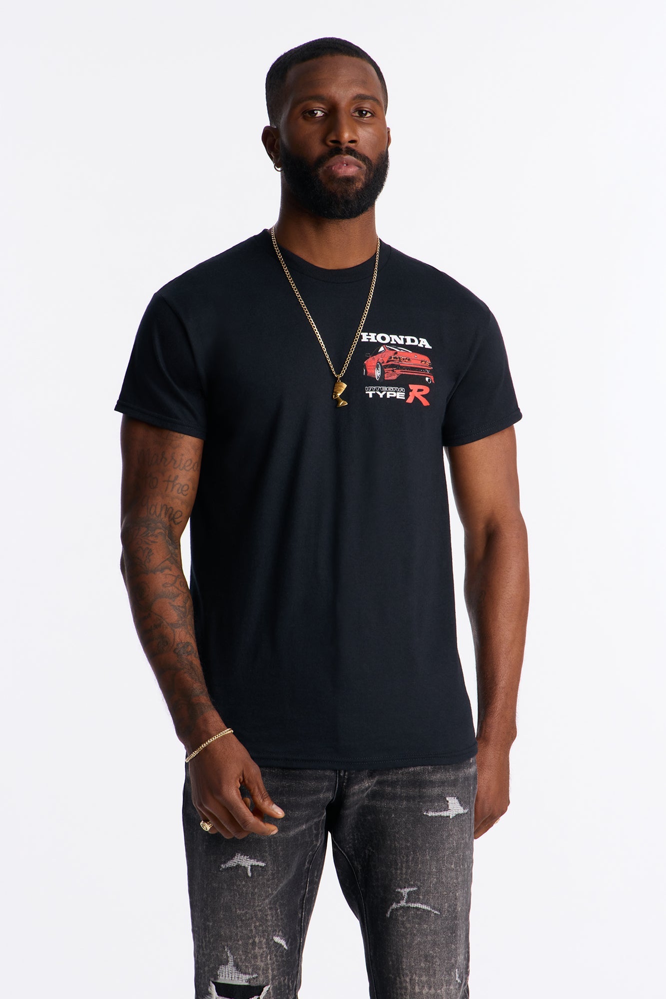 Honda Type R Short Sleeve Tee - Black