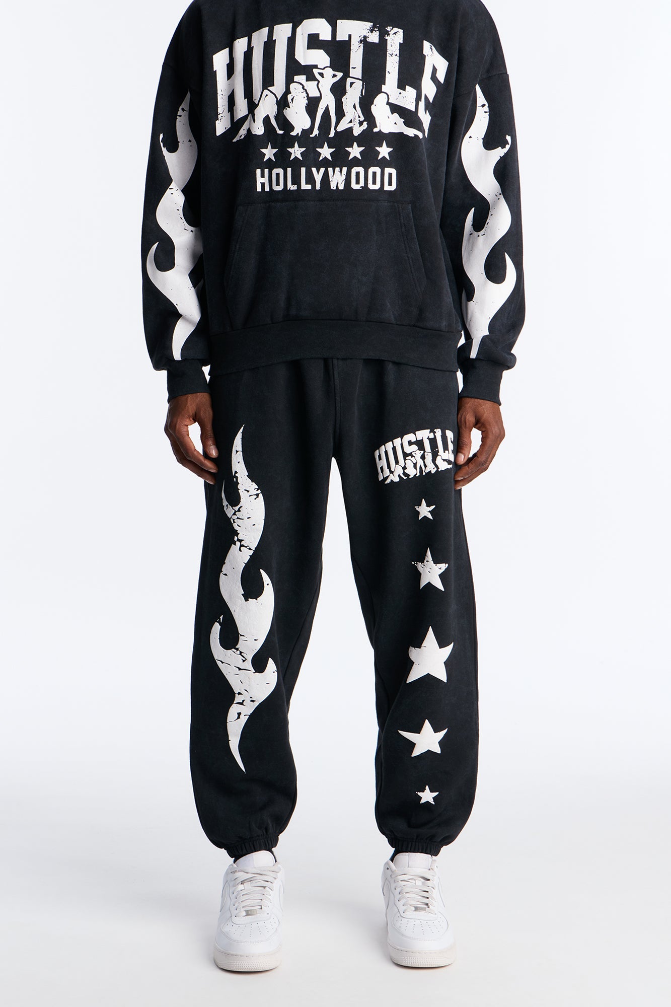 Hustle Hollywood Jogger - Black