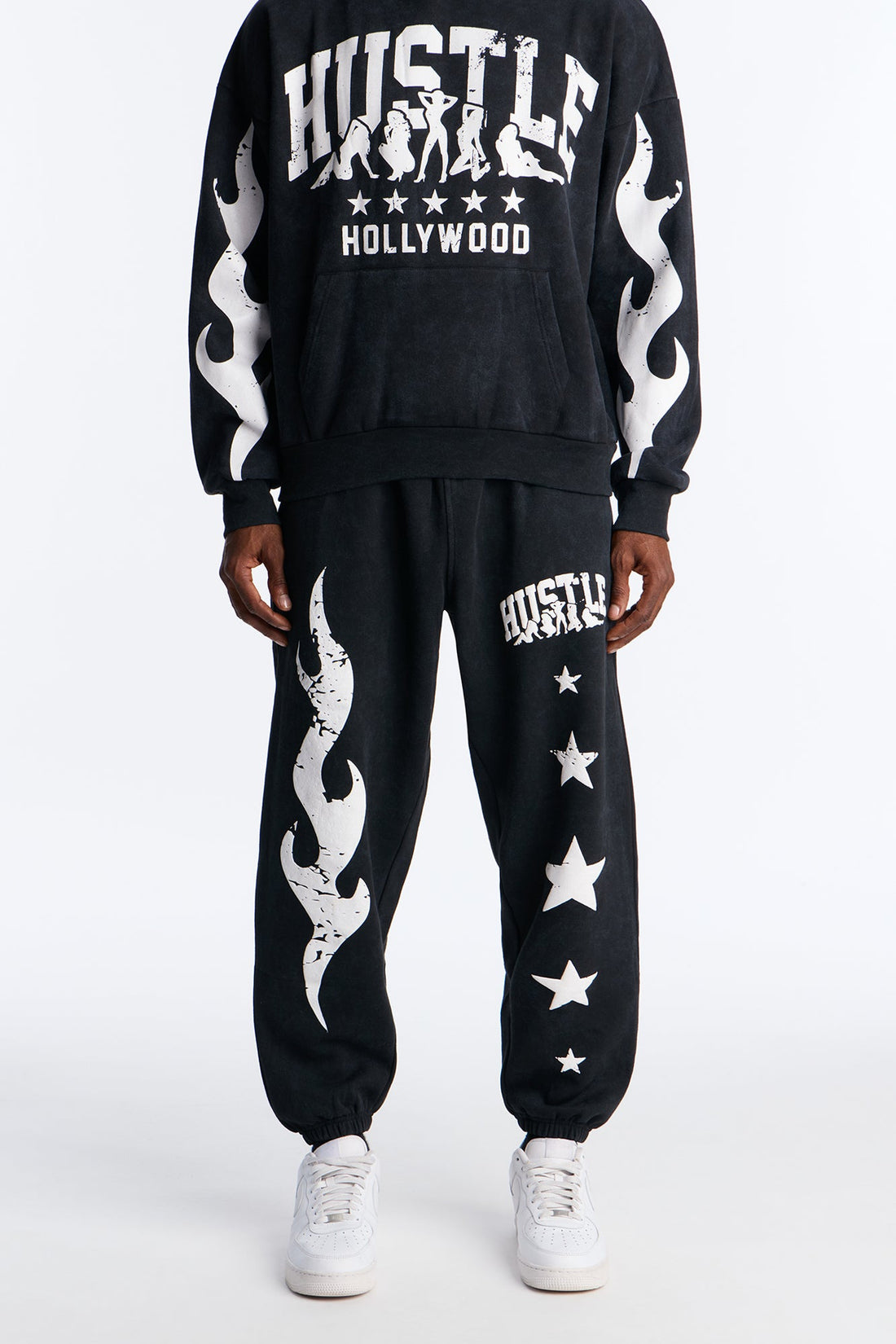 Hustle Hollywood Jogger - Black