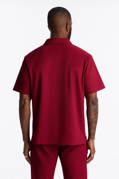 Show Up Polo Shirt - Burgundy