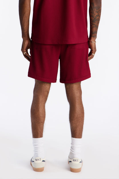 Show Up Basketball Short - Burgundy