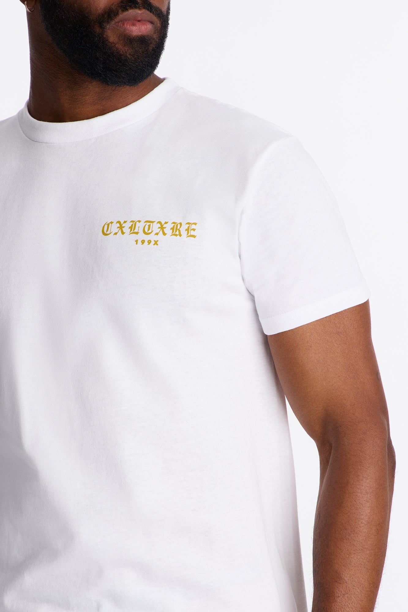 Risen From The Streets Bear Short Sleeve Tee - White