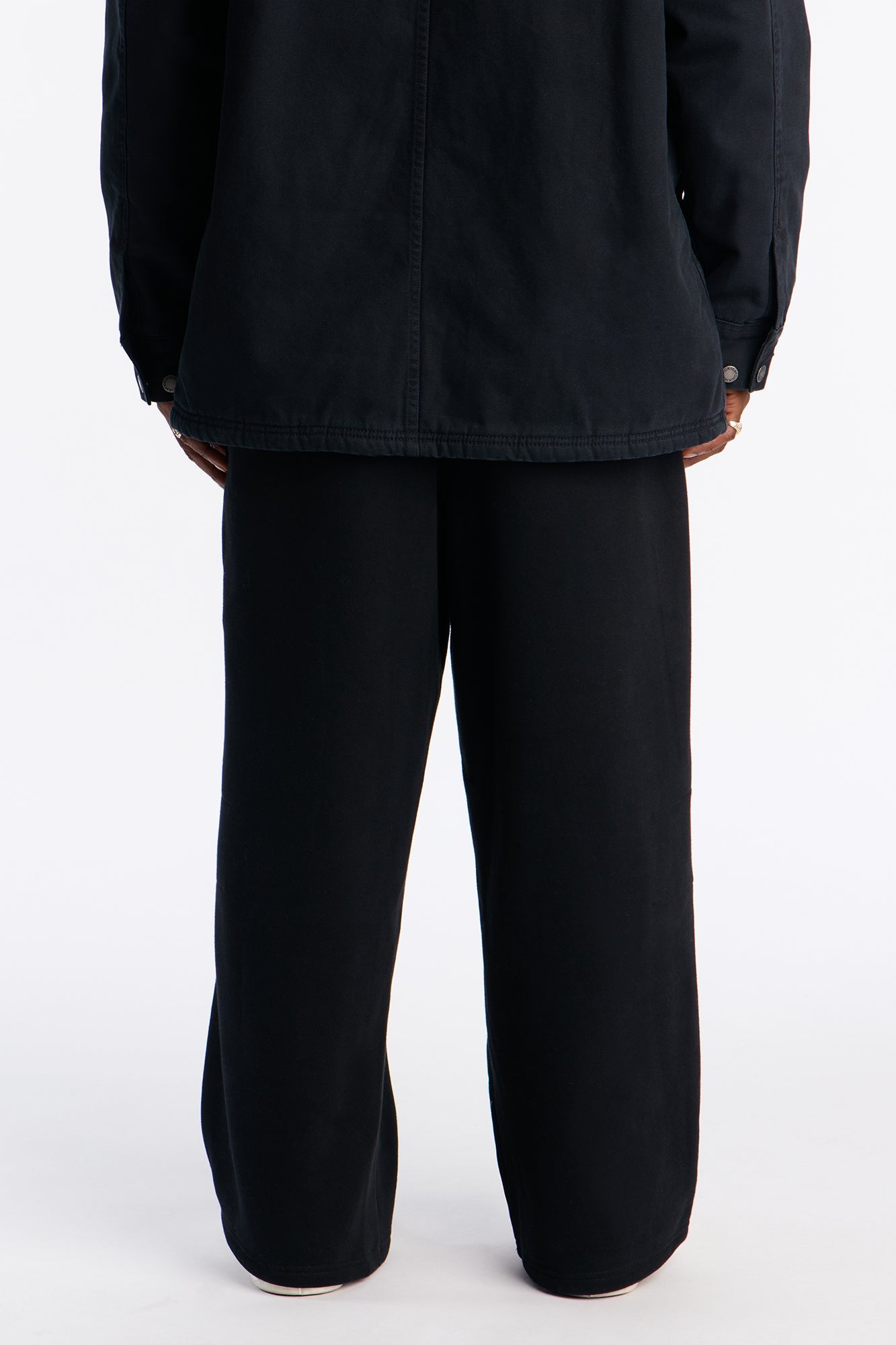 Grace Always Wide Leg Sweatpants - Black